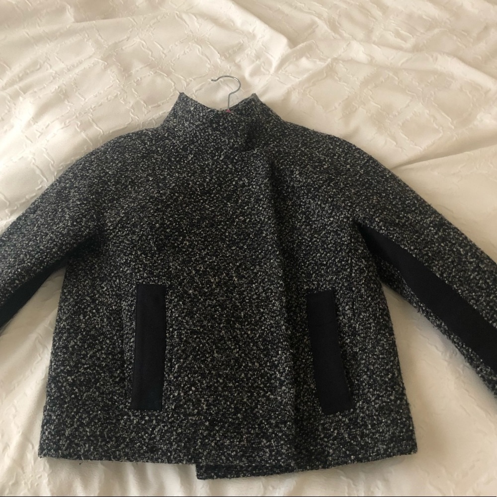 Jcrew tweed coat